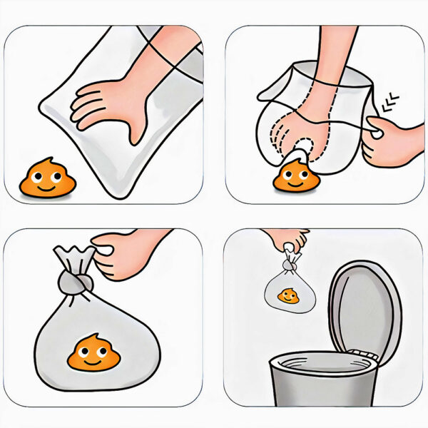Dog and cat waste cleaning bag - Image 2